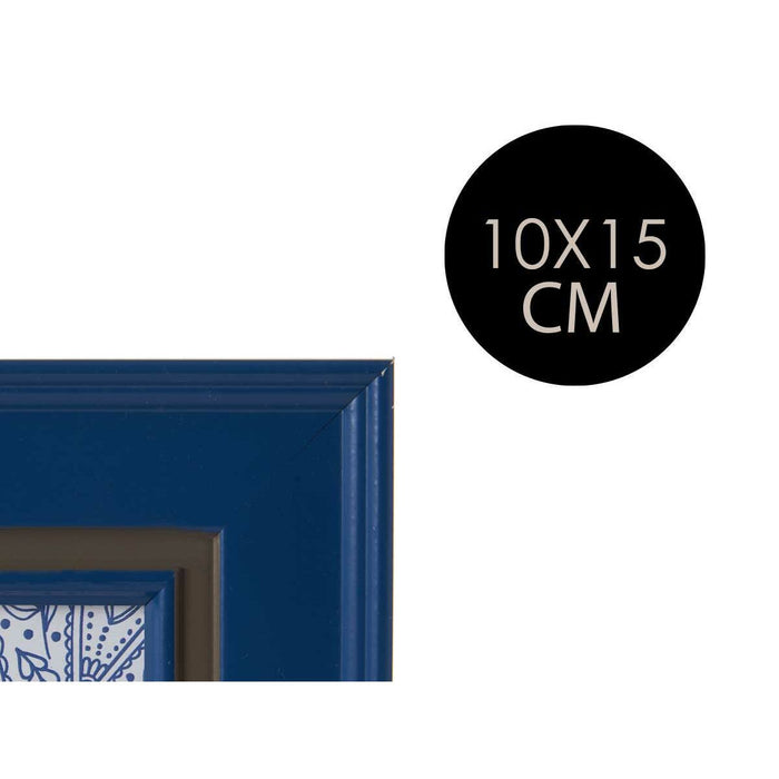 Ramă Foto Geam Albastru Plastic 2 x 23 x 18 cm