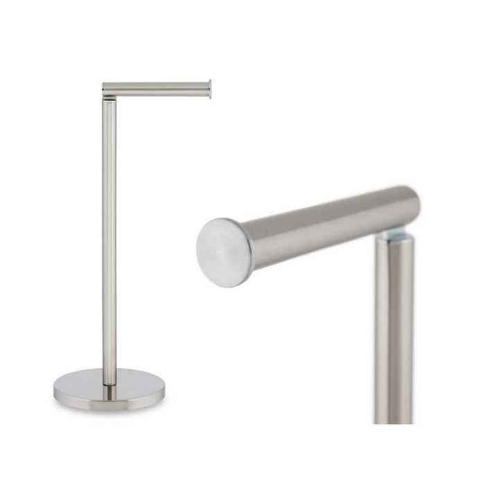 Suport pentru Role de Hârtie Igienică Metal Argintiu (54 cm)