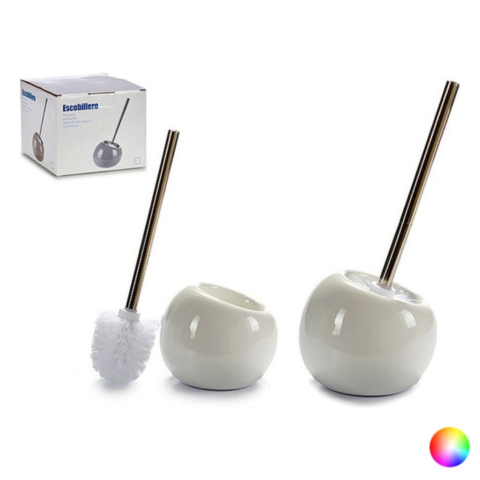 Perie pentru toaletă Ceramică Argintiu Oțel inoxidabil 15 x 33,5 x 15 cm