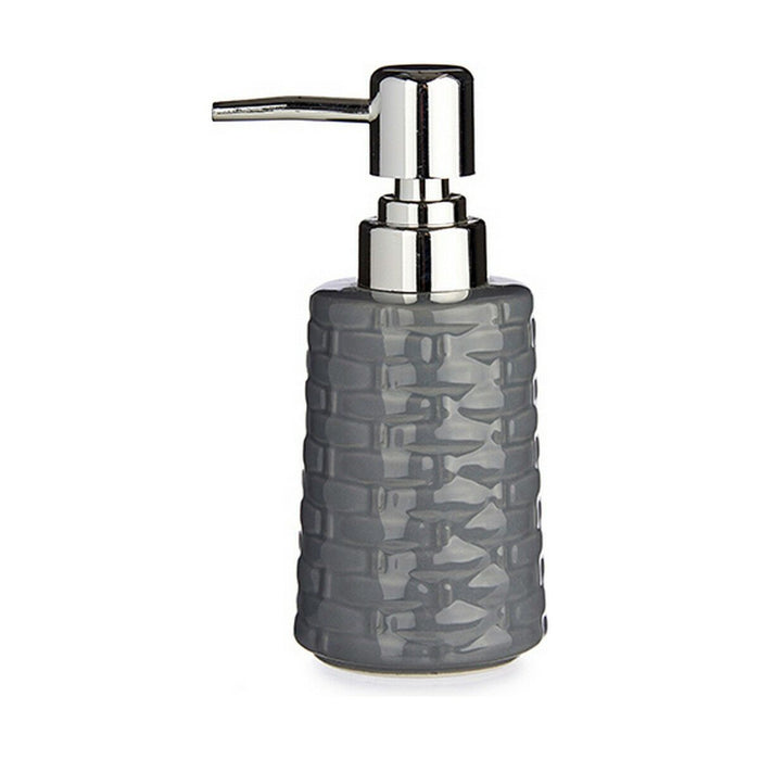Dozator de Săpun Ceramică 150 ml Argintiu Metal