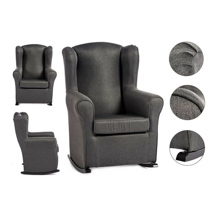 Scaun Balansoar Sedia Scaun Balansoar lemn de pin 70 x 97 x 75 cm