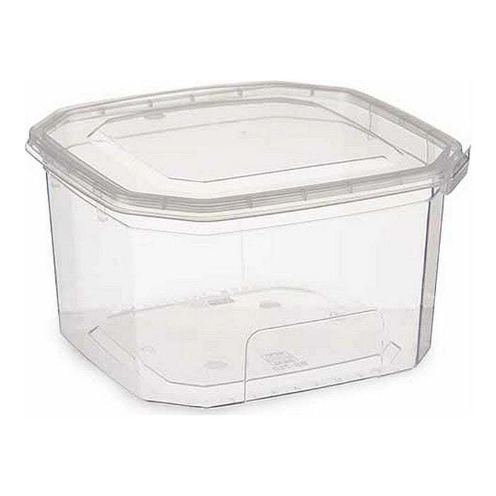 Cutie pentru Prânz 12,8 x 7,5 x 13,5 cm Transparent 750 ml polipropilenă