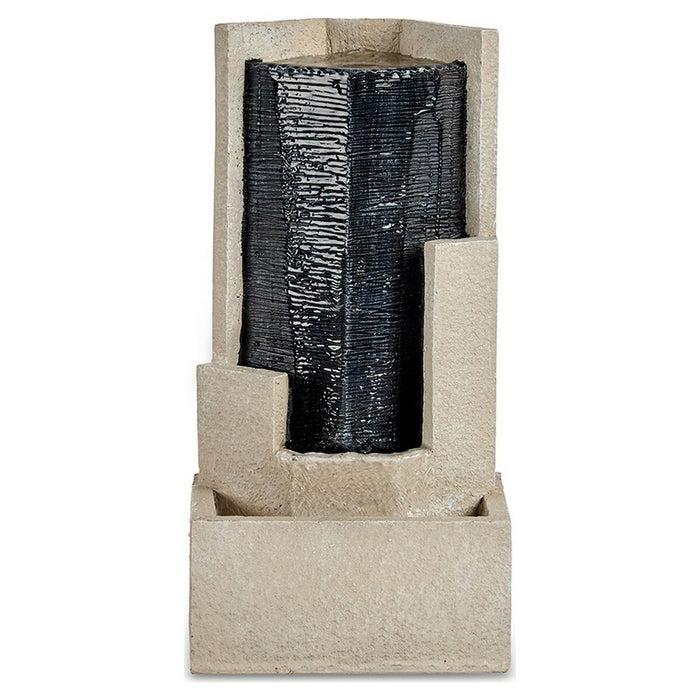 Kašna Triunghi Maro Negru Rășină (21 x 48,5 x 25 cm)