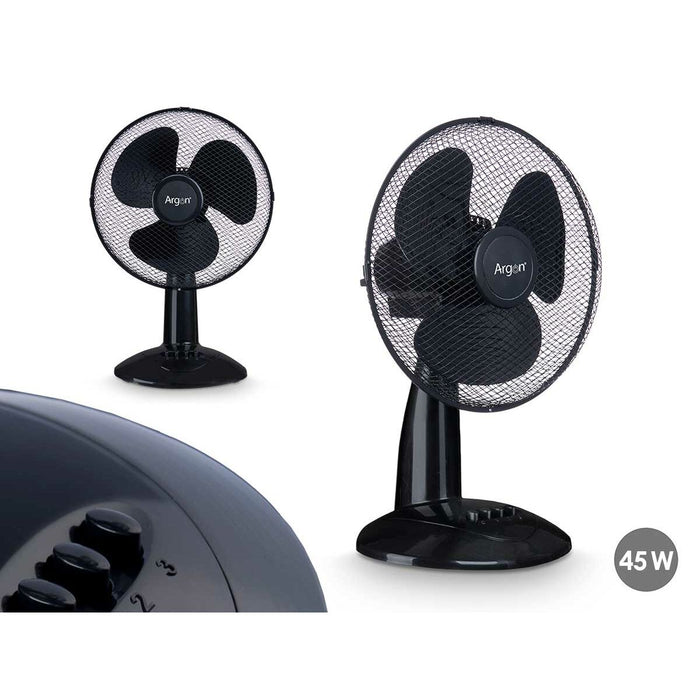 Ventilator de Masă Negru 45 W 27 x 51 x 33,5 cm