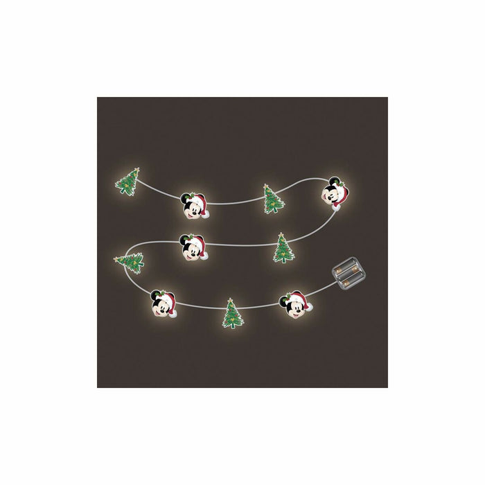 Ghirlandă de lumini LED Mickey Mouse Happy smiles 165 cm