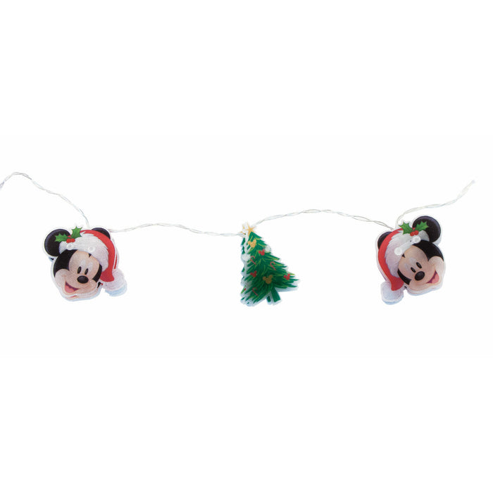 Ghirlandă de lumini LED Mickey Mouse Happy smiles 165 cm