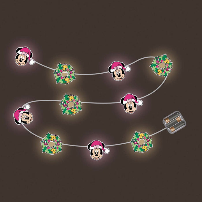 Ghirlandă de lumini LED Minnie Mouse Lucky 165 cm