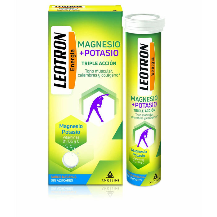 Supliment Alimentar Leotron Magneziu Potasiu 36 Unități
