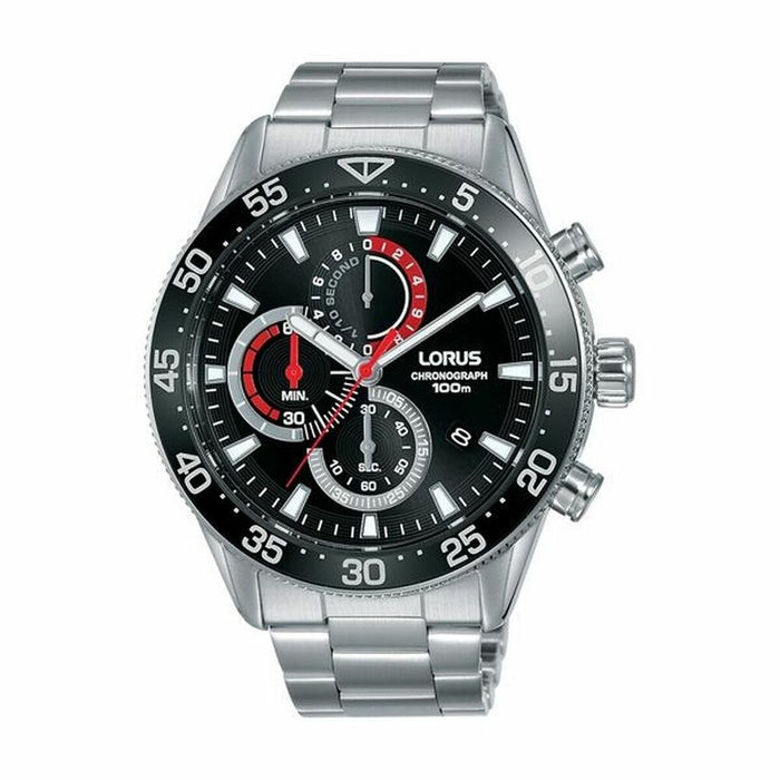 Ceas Bărbați Lorus RM333FX9 Negru Argintiu