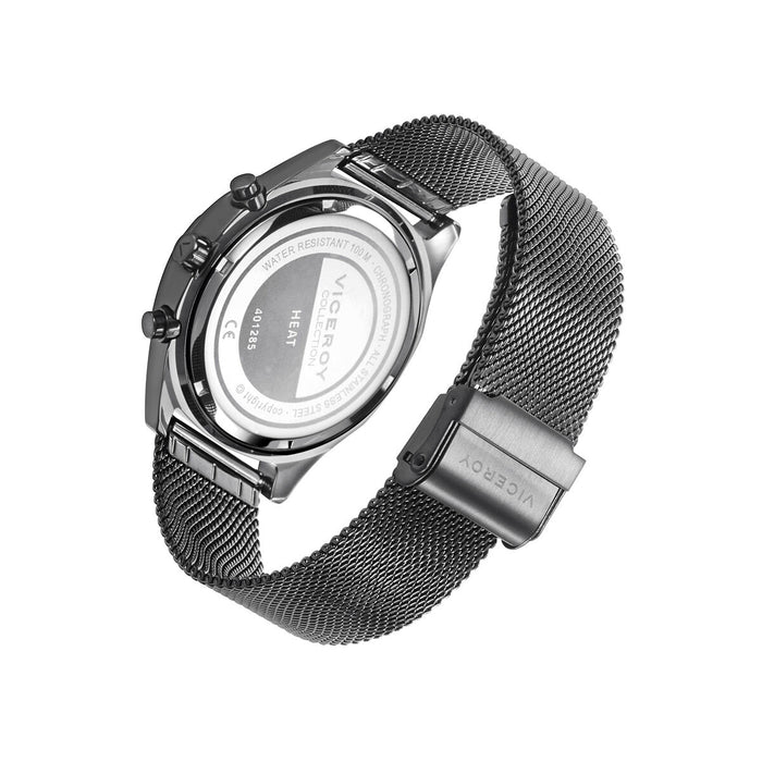 Ceas Bărbați Viceroy 401285-57 Negru Argintiu (Ø 44 mm)