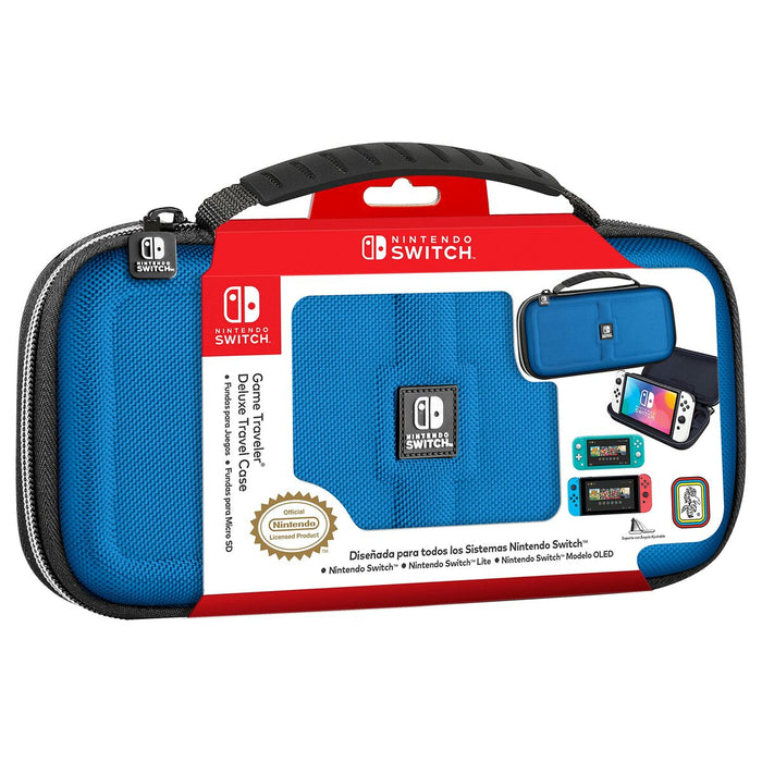 Carcasă pentru Nintendo Switch Ardistel Traveler Deluxe Albastru