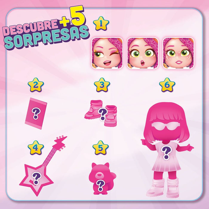 Păpușă cu animal de companie Kookyloos Glitter Glam 1 Unități