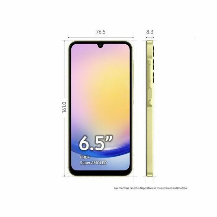 Smartphone Samsung Galaxy A25 5G 6,1" Octa Core 128 GB Galben