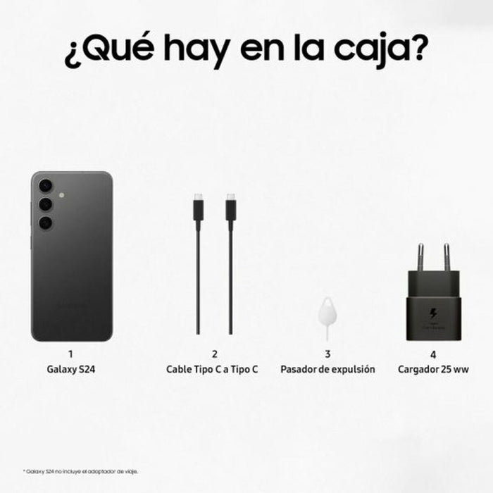 Smartphone Samsung Galaxy S24 6,1" 256 GB Negru