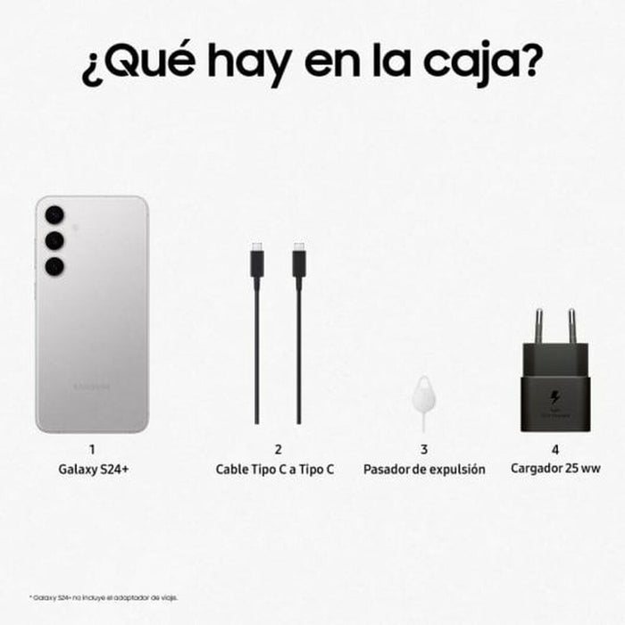 Smartphone Samsung Galaxy S24+ 6,7" 256 GB Gri