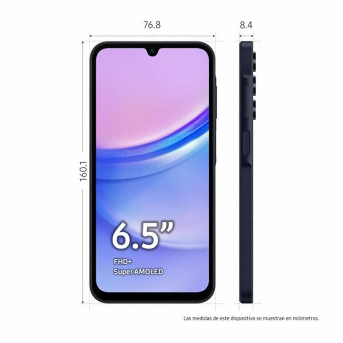 Smartphone Samsung Galaxy A15 6,1" Octa Core 4 GB RAM 256 GB Negru