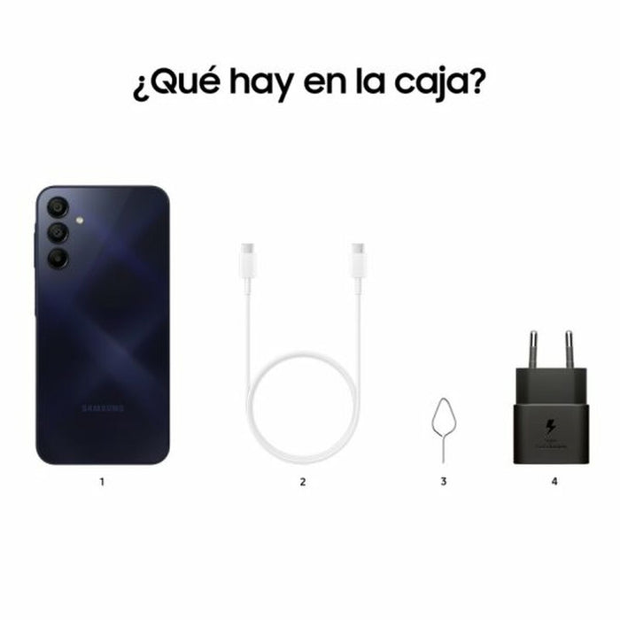 Smartphone Samsung Galaxy A15 6,1" Octa Core 4 GB RAM 256 GB Negru