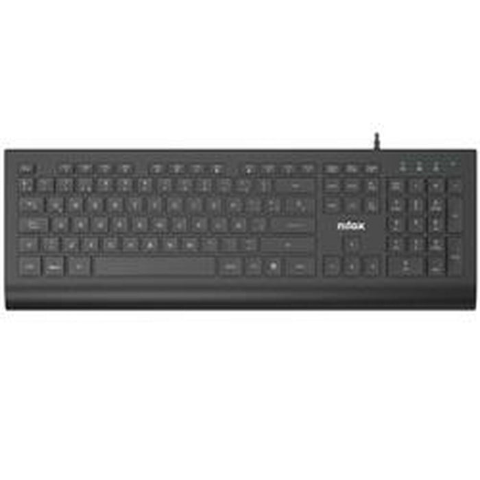 Tastatură Nilox NXKBE000014 Negru Qwerty Spaniolă