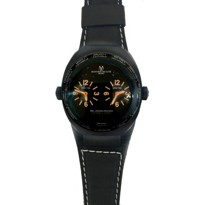 Ceas Unisex Montres de Luxe 09BK-3002 (Ø 40 mm)