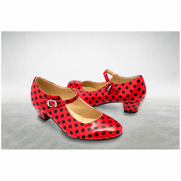 Pantofi de Flamenco pentru Copii 80173-RDBL42