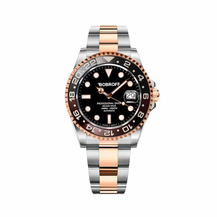 Ceas Unisex Bobroff BF0007 (Ø 41 mm)