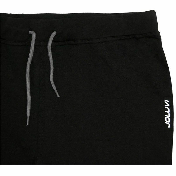 Pantalon de Trening pentru Copii Joluvi Fit Campus Negru