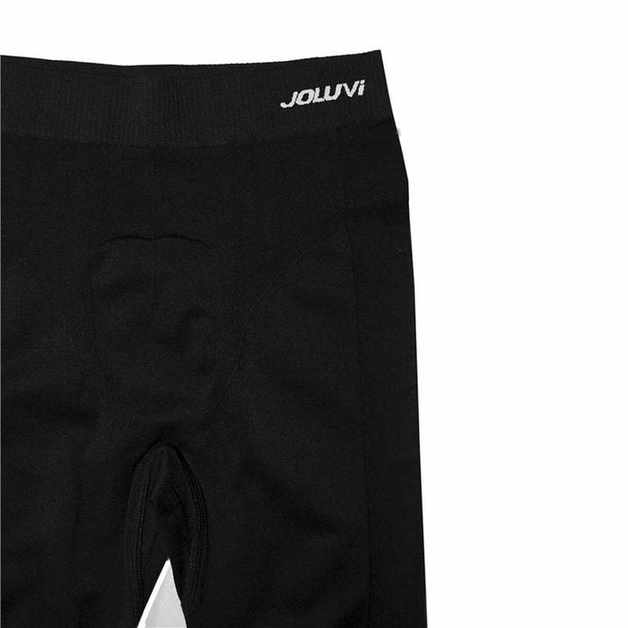 Colanți Sport pentru Copii Joluvi  Skin Termic Negru