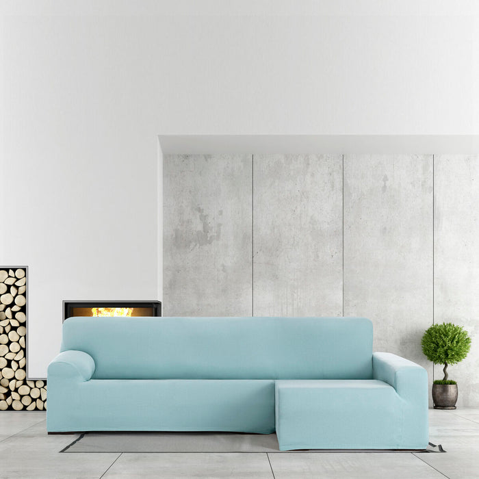 Husă de șezlong cu braț lung drept Eysa BRONX Acvamarin 170 x 110 x 310 cm
