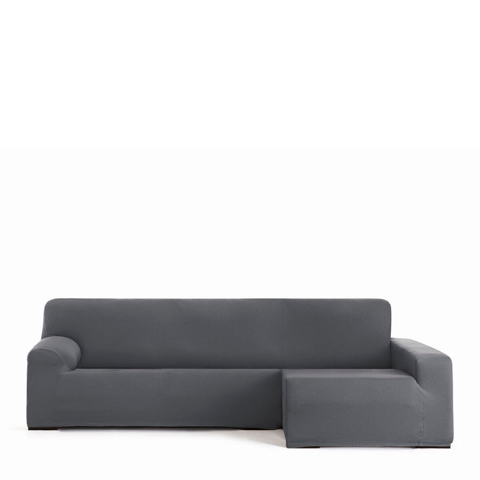 Husă de șezlong cu braț lung drept Eysa BRONX Gri închis 170 x 110 x 310 cm