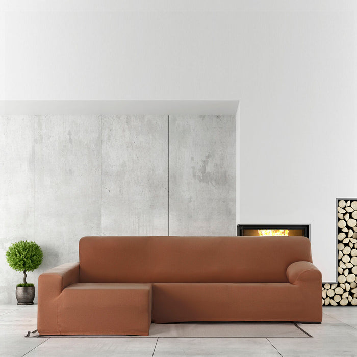 Husă de șezlong cu braț lung stâng Eysa BRONX Roșu Închis 170 x 110 x 310 cm