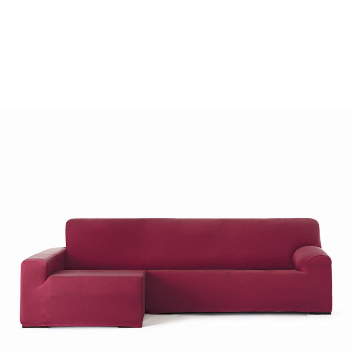 Husă de șezlong cu braț lung stâng Eysa BRONX Bordo 170 x 110 x 310 cm