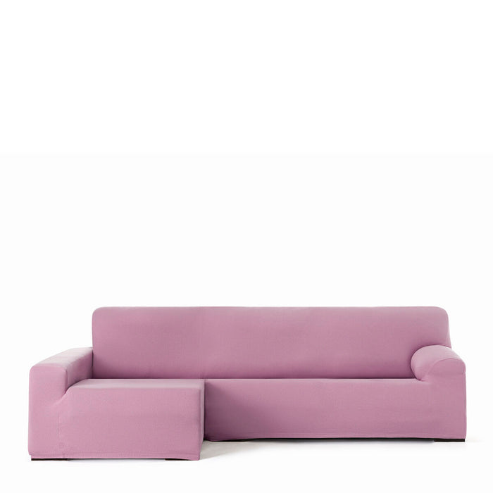 Husă de șezlong cu braț lung stâng Eysa BRONX Roz 170 x 110 x 310 cm