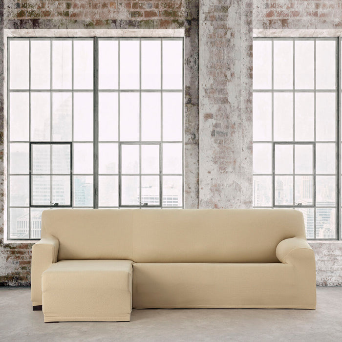 Husă de șezlong cu braț scurt stâng Eysa BRONX Bej 110 x 110 x 310 cm