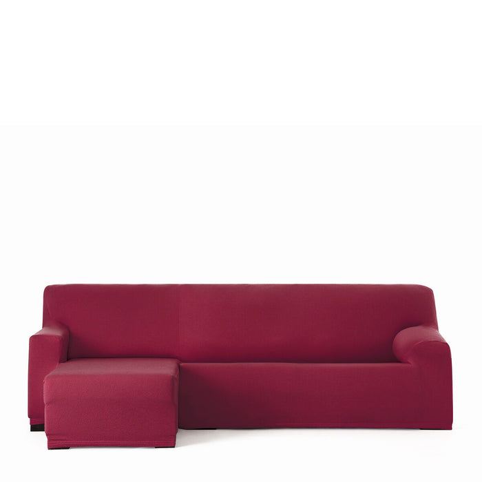 Husă de șezlong cu braț scurt stâng Eysa BRONX Bordo 110 x 110 x 310 cm