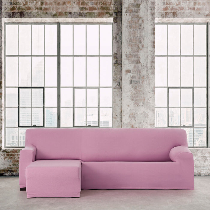 Husă de șezlong cu braț scurt stâng Eysa BRONX Roz 110 x 110 x 310 cm