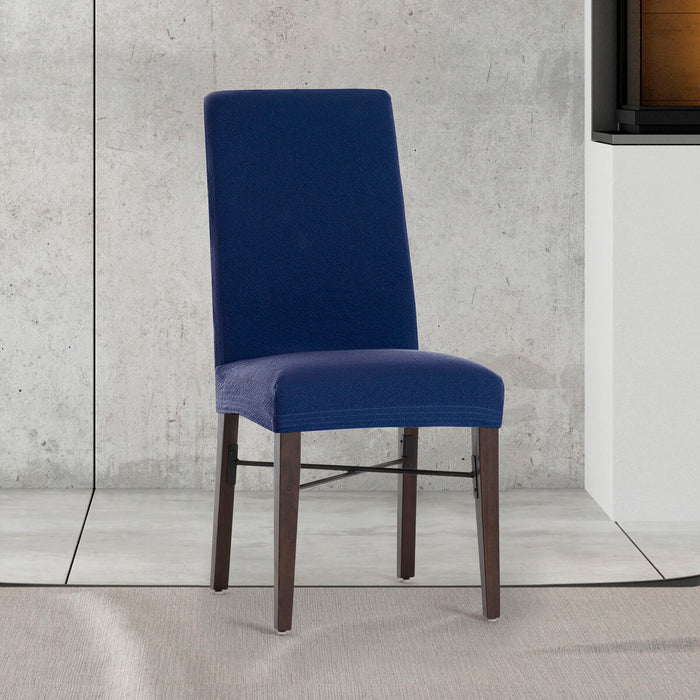 Husă pentru Scaun Eysa BRONX Albastru 50 x 55 x 50 cm 2 Unități
