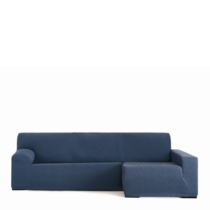 Husă de șezlong cu braț lung drept Eysa TROYA Albastru 170 x 110 x 310 cm