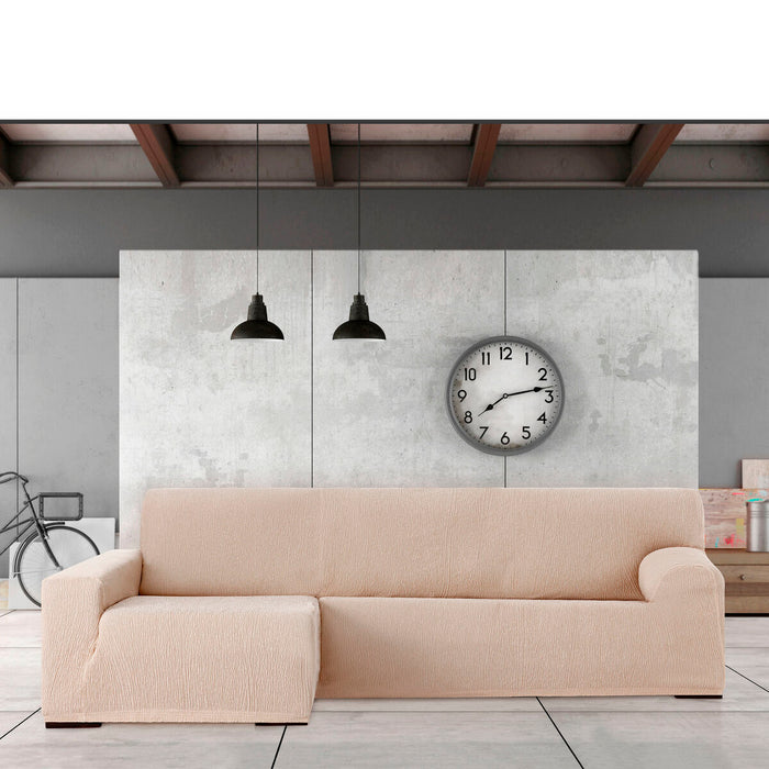 Husă de șezlong cu braț lung stâng Eysa TROYA Bej 170 x 110 x 310 cm