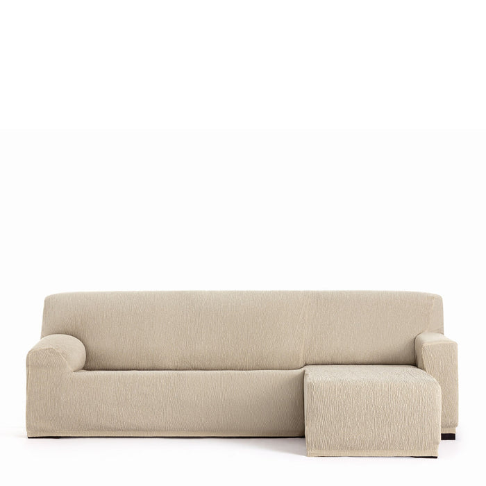 Husă de șezlong cu braț scurt stâng Eysa TROYA Alb 170 x 110 x 310 cm