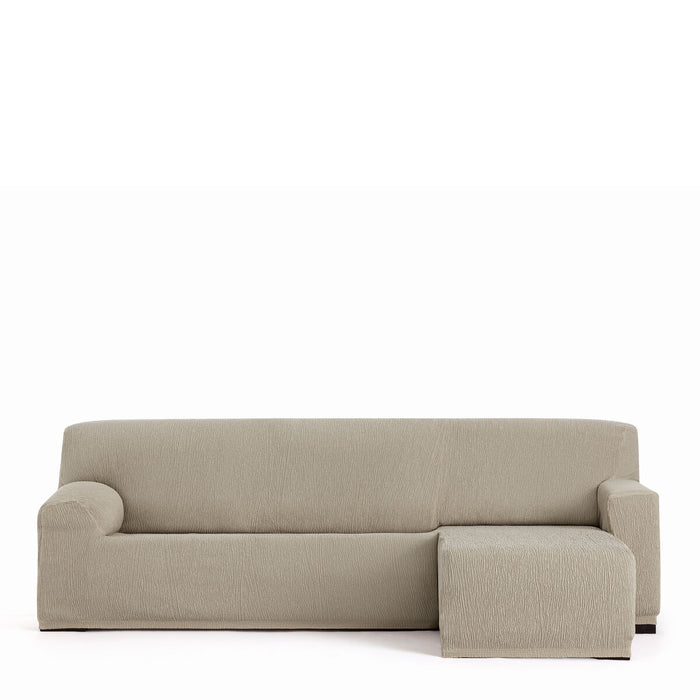 Husă de șezlong cu braț scurt stâng Eysa TROYA Maro Deschis 170 x 110 x 310 cm