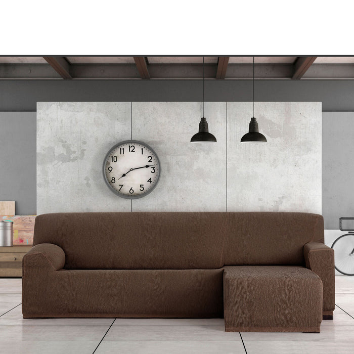 Husă de șezlong cu braț scurt stâng Eysa TROYA Maro 170 x 110 x 310 cm
