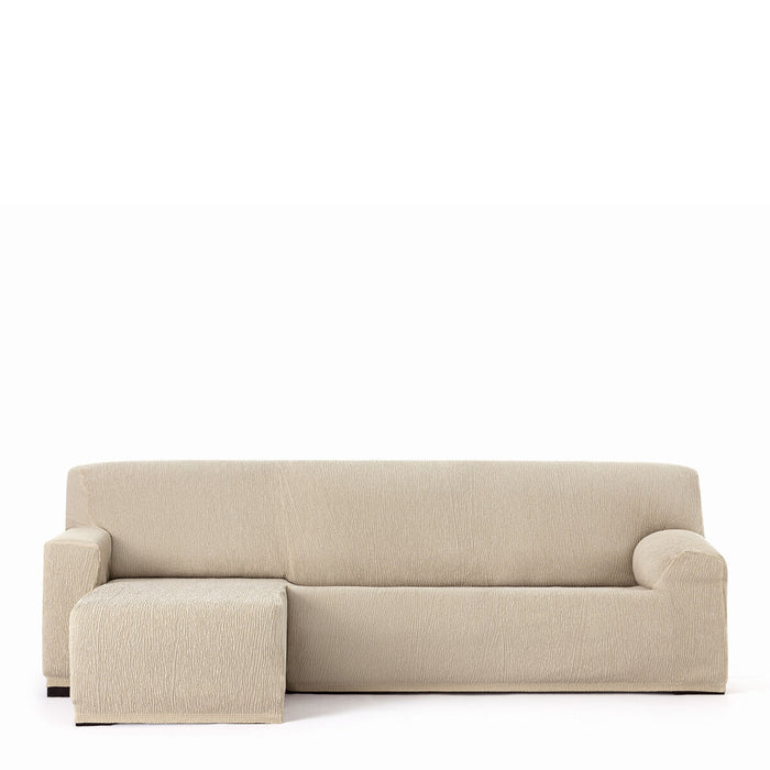 Husă de șezlong cu braț scurt stâng Eysa TROYA Alb 170 x 110 x 310 cm