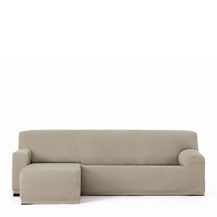Husă de șezlong cu braț scurt stâng Eysa TROYA Maro Deschis 170 x 110 x 310 cm
