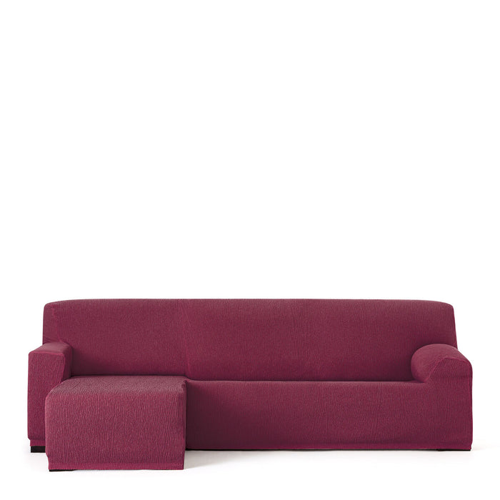 Husă de șezlong cu braț scurt stâng Eysa TROYA Bordo 170 x 110 x 310 cm