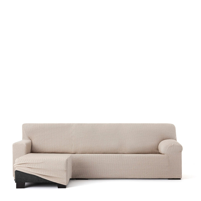 Husă de șezlong cu braț scurt stâng Eysa JAZ Bej 120 x 120 x 360 cm