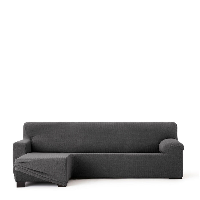 Husă de șezlong cu braț scurt stâng Eysa JAZ Gri închis 120 x 120 x 360 cm