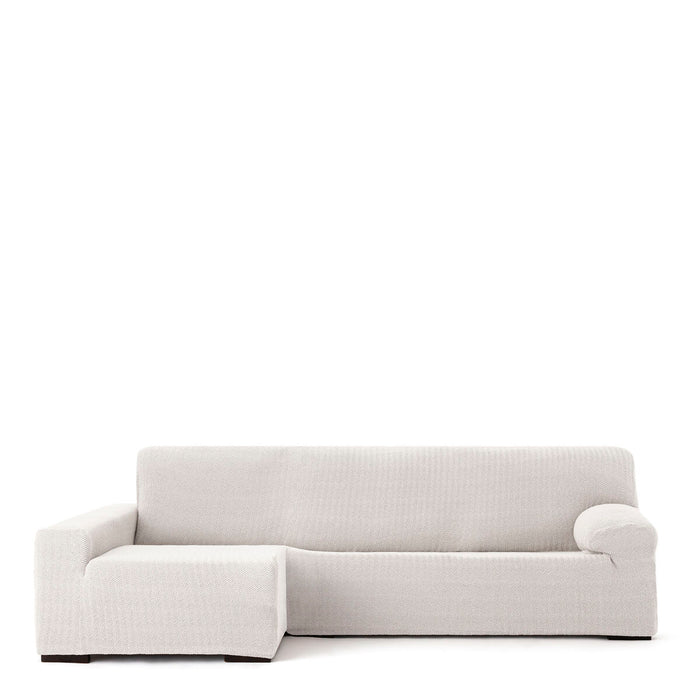 Husă de șezlong cu braț lung stâng Eysa JAZ Alb 180 x 120 x 360 cm