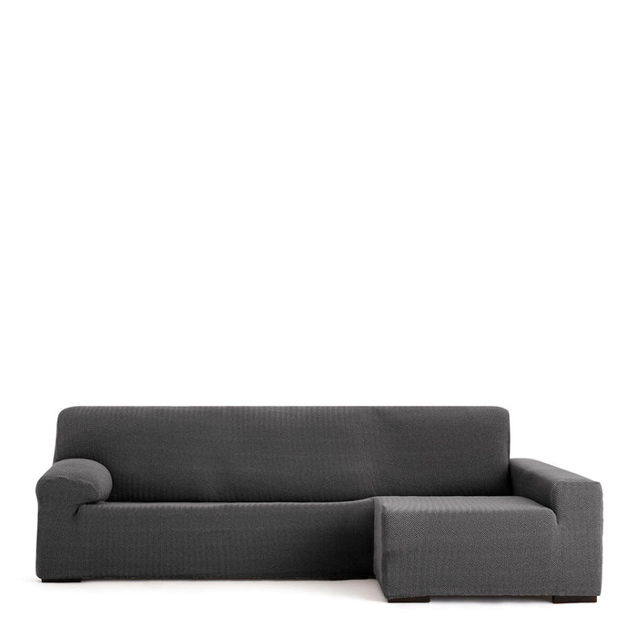 Husă de șezlong cu braț lung drept Eysa JAZ Gri închis 180 x 120 x 360 cm