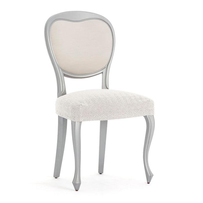 Husă pentru Scaun Eysa JAZ Alb cald 50 x 5 x 50 cm 2 Unități