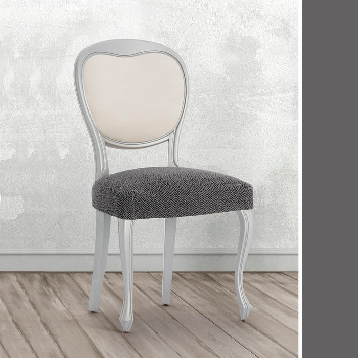 Husă pentru Scaun Eysa JAZ Gri închis 50 x 5 x 50 cm 2 Unități